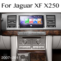 Autoradio pour Jaguar XF X250 128 2007, lecteur DVD, 4G, Navigation Gps, avec Audio, Wifi, lecteur stéréo, 2 din 6 + 2015, pour voiture