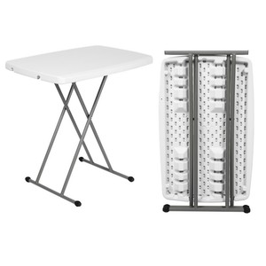 Toptan HDPE plastik katlanır masalar, basit açık taşınabilir yükseklik ayarlanabilir masalar toptan katlanır masalar - Product Image 3