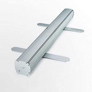 <span class=keywords><strong>Banner</strong></span> Enrollable Portátil de Aluminio 85*200cm con Base en Forma de Lágrima, Exhibición Retráctil Horizontal para Publicidad y Exposiciones - Product Image 1