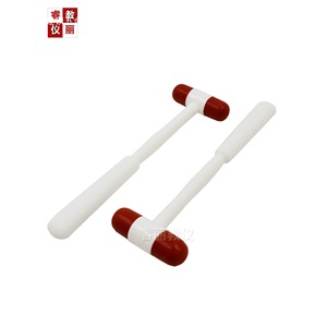 Martillo de percusión de 64 mm x 20 mm, 197 mm de longitud total, instrumento médico para pruebas de reflejos y enseñanza - Product Image 2