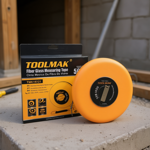 Toolmak Fiber Glass <b>Measuring</b> <b>Tape</b> 50m 165ft Heavy Duty Construction Use - Product Image 3
