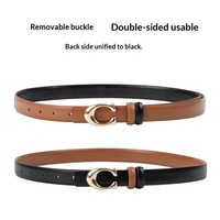 Ceinture en cuir de vachette de haute qualité pour femme, idéale pour l'automne et l'hiver, pour costumes, robes et jeans
