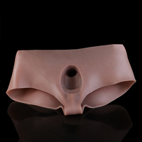 Funda de Pene Ultra Realista con Textura de Piel, Dildo Hueco para Usar, Funda de Alargamiento Masculino, Juguete Sexual para Parejas, Venta al por Mayor