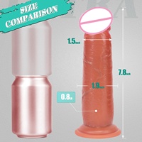 Dildos réalistes à prépuce mobile, double prépuce en silicone pour pénétration vaginale et anale, avec ventouse puissante, jouets sexuels pour femmes
