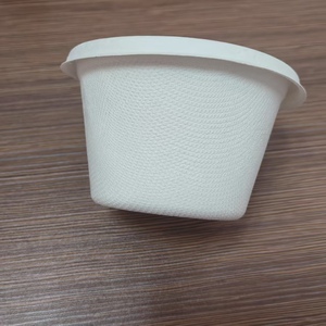 Bagasse-Geschirr Orgánica Compostable <span class=keywords><strong>Bagazo</strong></span> Pulpa Moldeada Salsa Taza Vajilla Desechable Ecologica De <span class=keywords><strong>Bagazo</strong></span> - Product Image 2