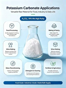 <span class=keywords><strong>Carbonate</strong></span> <span class=keywords><strong>de</strong></span> <span class=keywords><strong>potassium</strong></span> en vrac 99,0 % min. Agent d'ajustement du pH et stabilisateur pour applications multiples - Product Image 6