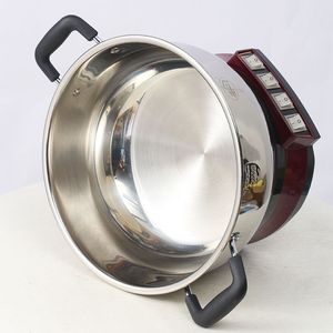 Electric Hot Pot Stainless Steel Multifunctional Steaming Cooking 800W 500W Dual <b>Power</b> Home Kitchen Appliance - Product Image 2