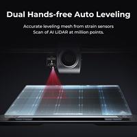 Impresora 3D K1 Max FDM 600 mm/s de Alta Velocidad con Nivelación Automática Dual Manos Libres, Nueva con 1 Año de Garantía, WiFi para Uso Industrial y Doméstico