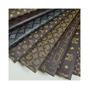 PVC digital printing soft leather product fabric for handbag suitcase garment shoes belt upholstery