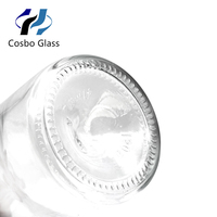 Botellas de Vidrio Personalizadas Directas de Fábrica para Vodka, Whisky, Tequila, Vino, Botella de Vino de Cristal Grueso de 500ml 700ml