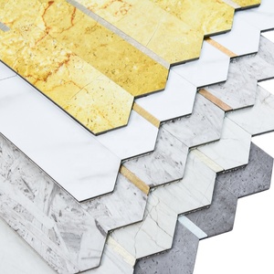 Carreaux autocollants effet pierre en PVC et aluminium, à coller et à décoller, pour crédence de cuisine - Product Image 5