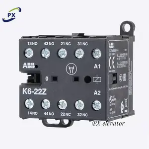 ABB小型DC中間リレー接触器スイッチKC6-22Z AC K6-31/40E AC/DC24 110220Vエレベータードア部品新品オリジナル