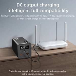 Nuevo Banco de Energía Portátil para Laptop DC PD <span class=keywords><strong>140W</strong></span> 65W, Cargador Rápido de 60000mAh, Batería Externa para Teléfono 25000mAh 30000mAh - Product Image 2