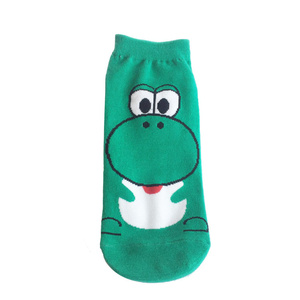 Vente en gros de chaussettes en coton pour femmes, chaussettes de cheville en coton avec personnage de dessin animé <span class=keywords><strong>Mario</strong></span> - Product Image 4