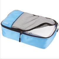 Sac de rangement pour chaussures, sac à fermeture éclair de Compression, maille visuelle pliable, imperméable, emballage de chaussures, organisateur de voyage, ensemble de Cubes, 4 pièces