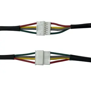 Custom JST PH2.0 Male to Female Straight Extension Wiring Harness 6 pin 22awg Wire Cable Assemblies 14 inches Long
