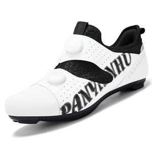 <span class=keywords><strong>Scarpe</strong></span> <span class=keywords><strong>da</strong></span> Ciclismo su Strada, <span class=keywords><strong>Scarpe</strong></span> <span class=keywords><strong>da</strong></span> <span class=keywords><strong>Bici</strong></span> Clipless, Calzature <span class=keywords><strong>da</strong></span> Bicicletta con Chiusura a Bottone, Unisex, Slip-on in Pelle PU, Sportive - Product Image 3