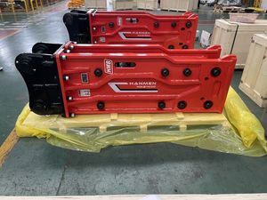 Martello Demolitore Idraulico HANMEN1400 di Tipo Superiore per Escavatore, Indonesia - Product Image 4