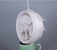 Vente en gros d'éventails extracteurs d'air pour salle de bain ELMAK en plastique 220V 110V 100MM à montage mural