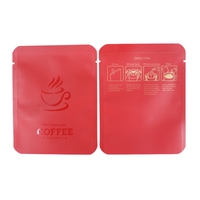 Sachet 3 côtés filtre goutte à goutte instantané sac d'emballage de café feuille d'aluminium
