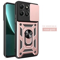 Étuis de téléphone portable à fenêtre coulissante pour Honor X6b X7b X8b X9b 4G 5G Support de bague de Protection de caméra Béquille Couverture arrière antichoc