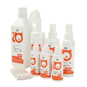 Venta al por mayor de una gama completa de productos de limpieza y cuidado para mascotas, tanto para gatos como para perros, incluyendo baños para patas, lavados para ojos y cuidado de los oídos. - Product Image 5