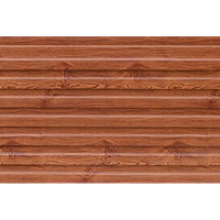 Panneau mural sandwich en mousse PU écologique, léger et imperméable, série AGM Deep Stripe, pour carport extérieur et maison préfabriquée