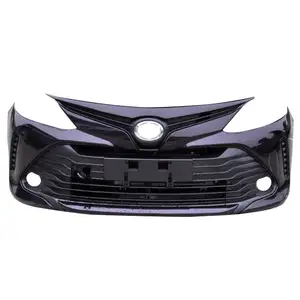 Phù Hợp Cho Toyota Vios 2017 Cơ Thể Kit Phía Trước Bumper Lưới Tản Nhiệt LED Ban Ngày Chạy Ánh Sáng 2014 Nâng Cấp