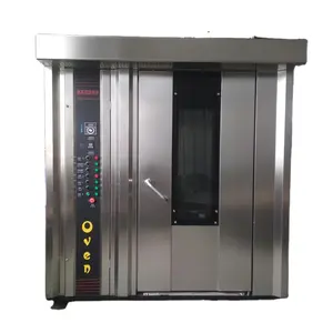 Machine de cuisson à pain électrique professionnel, 32 plateaux, grill à pain rotatif, qualité pain