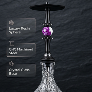 Cachimba Moze de Alta Calidad en Oferta, Cachimba Esférica de Lujo Moze, Juego de Cachimba Portátil para Fumar - Product Image 1