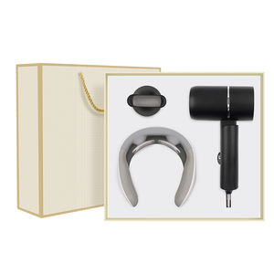 Sèche-cheveux avec buse concentratrice + masseur de cou coffret de cadeaux d'entreprise cadeaux de mariage promotionnels de luxe pour les invités articles de cadeau - Product Image 2