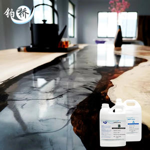 ชุดเรซิ่นอีพ็อกซี่เคลือบผิวโต๊ะคริสตัลใส สำหรับ<span class=keywords><strong>งาน</strong></span>ศิลปะบนไม้ เคลือบเงา ทำเคาน์เตอร์ ทำโต๊ะ DIY - Product Image 4