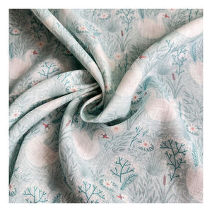 Tela <span class=keywords><strong>de</strong></span> <span class=keywords><strong>Lino</strong></span> Italiano con Diseño Clásico <span class=keywords><strong>de</strong></span> Cisne, Impresión Digital 100% <span class=keywords><strong>Lino</strong></span>, Venta al por Mayor <span class=keywords><strong>para</strong></span> Confección, Directo <span class=keywords><strong>de</strong></span> Fábrica - Product Image 1