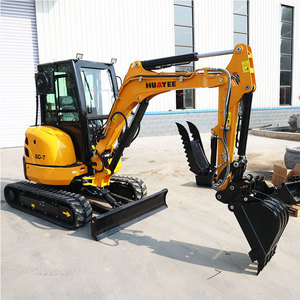 Excavadora Industrial China de 3.5 Toneladas, Miniexcavadora Hidráulica de Orugas Multifuncional con Gran Potencia de Cazo y Bajo Peso - Product Image 6