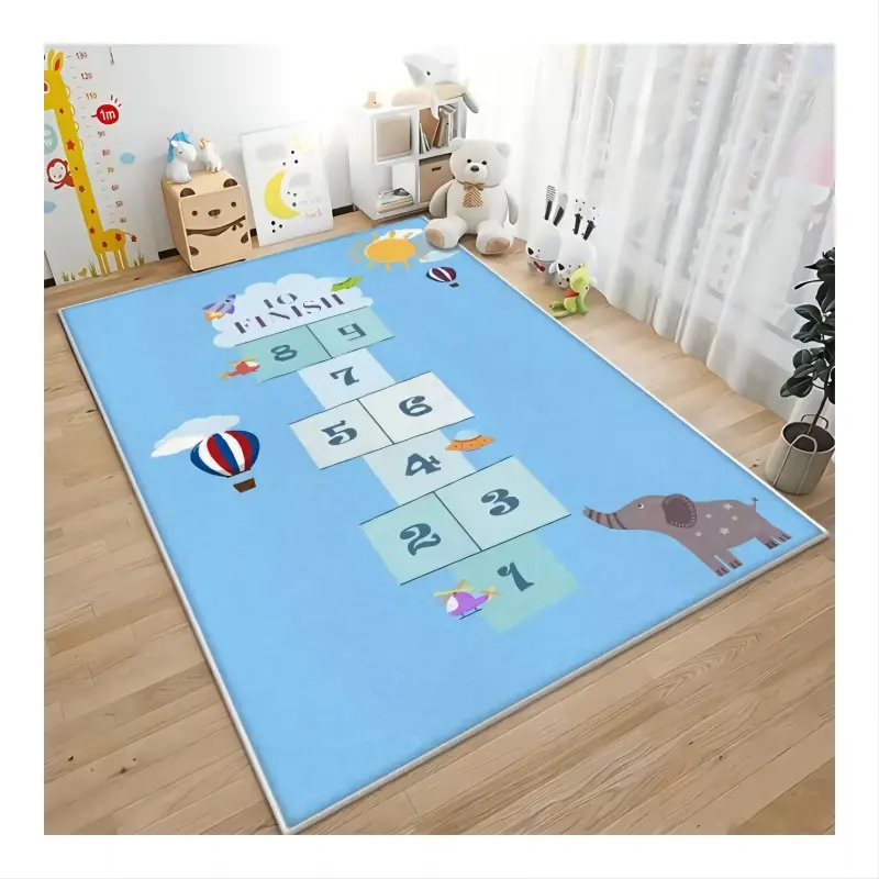 Edutainment Innovative Design Effective Learning Comfortable Material And Interesting Number Learning Game Mat