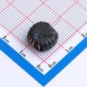 Inducteur à anneau coloré / traversant (THT) XR040125TS220MVL6, composant traversant (THT), 12,6x6,2mm 22uH 10% 3A - Product Image 1