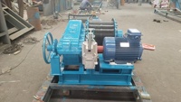 Treuil hydraulique électrique rapide de 5 tonnes avec câble en acier, télécommande, certifié ISO9001/CE pour les industries de la construction