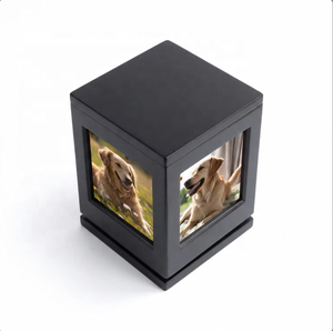 Nouveau design, support photo rotatif en noyer massif, support d'image en bois naturel pour table, boîte à souvenirs en bois pour la maison - Product Image 4