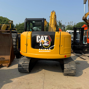 Excavadora de cadenas usada de 8 toneladas CAT308E2 con certificado CE EPA, miniexcavadora de segunda mano CATERPILLAR 308 310 312 313 en venta - Product Image 4