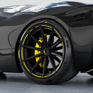 Llanta negra cóncava de rueda de aleación forjada deportiva de lujo personalizada GPW para <span class=keywords><strong>Porsche</strong></span> Lamborghini Ferrari - Product Image 1