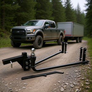 Enganche de Bola de 2-5/16 Pulgadas con Control de Balanceo, Capacidad de Remolque de 6000 Libras, Modelo de Acero D0100X3W5IJ - Product Image 2