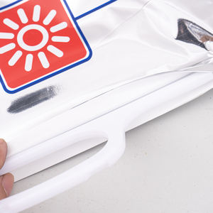 <span class=keywords><strong>Bolsa</strong></span> Térmica de Plástico PE Azul y Blanca Resistente, <span class=keywords><strong>Bolsa</strong></span> de Picnic <span class=keywords><strong>Plegable</strong></span> Aislada, <span class=keywords><strong>Bolsa</strong></span> Térmica para Alimentos, <span class=keywords><strong>Bolsa</strong></span> Térmica Personalizada - Product Image 5