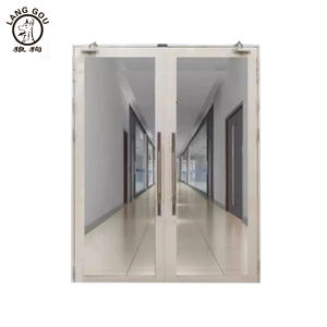 Tự động đóng cửa lửa đánh giá cửa kính cho khách sạn thoát hiểm khẩn cấp - Product Image 2