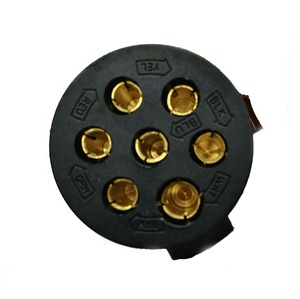 24V 7Pin Trailer <strong>Plug</strong> Blade Harness <strong>Plug</strong> N Type Tow Connector Adapter <strong>Caravan</strong> - Product Image 6