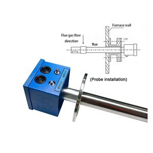 Monitoramento on-line de O2 da chaminé da caldeira 4-20ma detecção de concentração de zircônia sonda analisador <span class=keywords><strong>online</strong></span> de zircônia O2 - Product Image 6