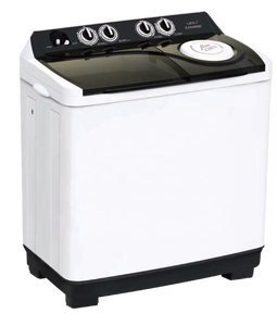 Lavadora Semiautomática de Doble Capa con Cubierta de Plástico, 500W, 80L, 12kg, Opción de Pulsador, Motor de Aluminio, Doble Tambor - Product Image 1