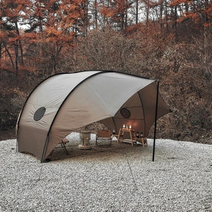 <span class=keywords><strong>Abri</strong></span> de camping grand format OEM, imperméable, auvent extérieur, parasol pour camping, base de camping et overlanding - Product Image 2