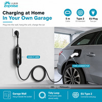 ZOPOISE ZA05 7KW IP66 Chargeur EV portable étanche de niveau 2 Type 2 Nouvelle application de charge WIFI pour station de recharge EV à domicile