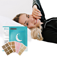 Mélatonine Bonne nuit Patchs de calme Toutes les vitamines naturelles Patch de sommeil profond, Patch de soutien du sommeil à action rapide et durable