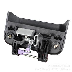 Manija de Puerta Trasera para Jeep Compass 05115826AF 05115827AF, Lado Izquierdo y Derecho, Cubierta Exterior Negra de ABS - Product Image 4